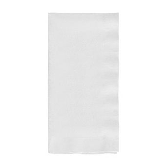 White Paper Dinner Napkins - 600 pc