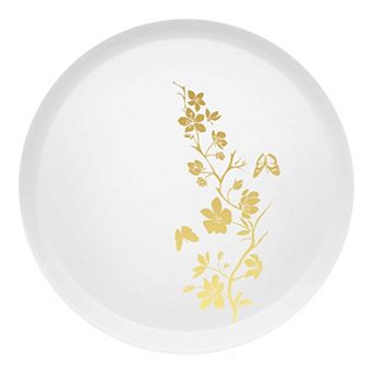 8.5" Disposable Plastic Salad/Dessert Plates - 120 pc