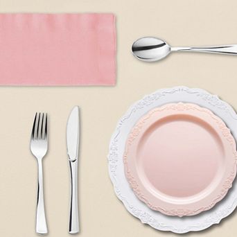 Enchanted Gala Boutique All-In-One Tableware Suite Set for 60 Guests