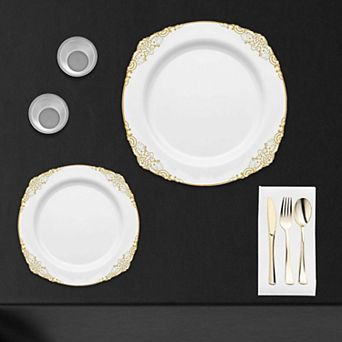 Enchanted Gala Boutique All-In-One Tableware Suite Set for 60 Guests