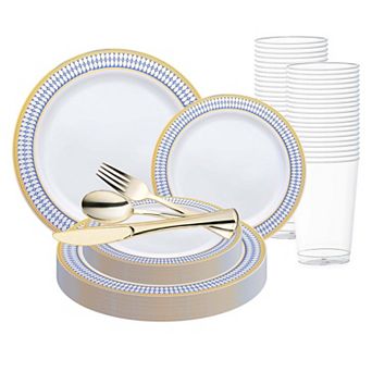 Artisan All-In-One Designer Disposable Tableware Suite 30 Sets