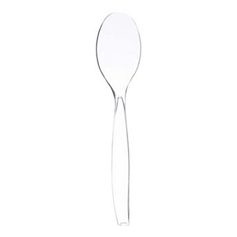 9.75" Disposable Plastic Serving Spoons - 144 pc