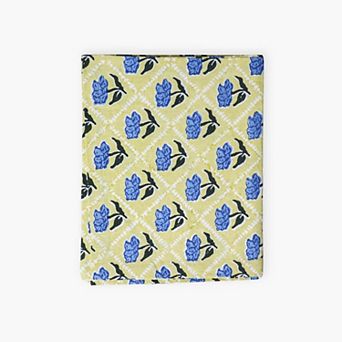 Noor Pure Linen Handprinted Table Runner