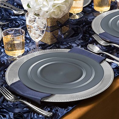 Matte Disposable Plastic Wedding Set - 30 Sets