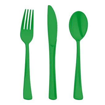 Disposable Plastic Party Cutlery Set - 144 Sets