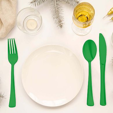 Disposable Plastic Party Cutlery Set - 144 Sets