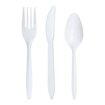 Cutlery Kit - Fork, Teaspoon and Knife - 500 Sets