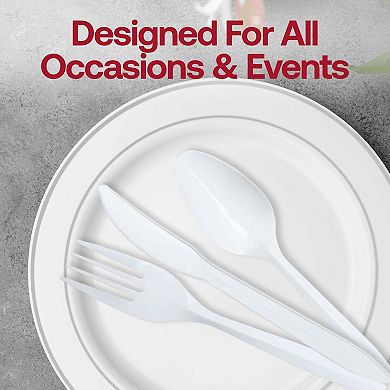 Cutlery Kit - Fork, Teaspoon and Knife - 500 Sets