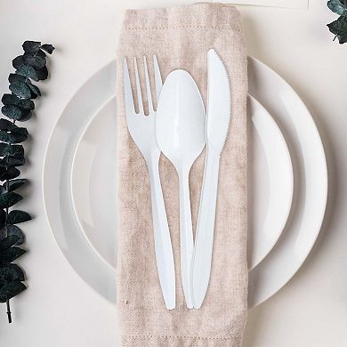 Cutlery Kit - Fork, Teaspoon and Knife - 500 Sets