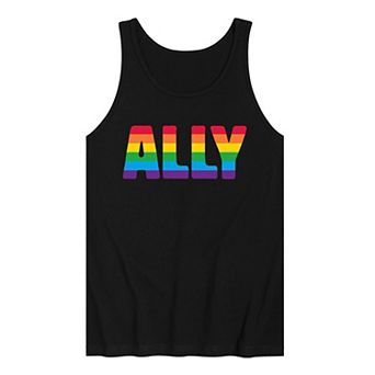 Men's Pride Ally Graphic Tank Top