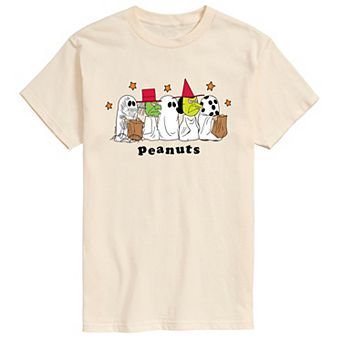 Men's Peanuts Halloween Trick or Treat Graphic Tee