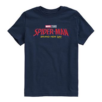 Boys 8-20 Spider-Man Brand New Day Logo Graphic Tee