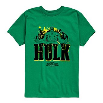 Boys 8-20 Spider-Man Brand New Day Hulk Graphic Tee
