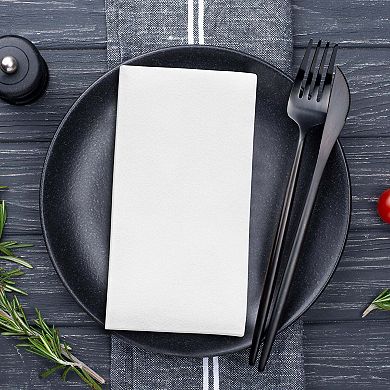 White Linen-Like Premium Paper Buffet Napkins - 288 pcs