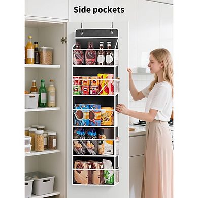 Over Door Hanging Organizer with Clear View Windows for Toy Storage