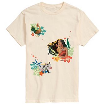 Men's Disney's Moana, Pua, & Heihei Graphic Tee