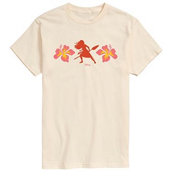 Men's Disney's Moana Montanui Floral Graphic Tee