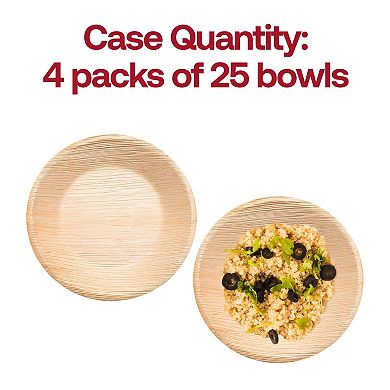 13 oz. Palm Leaf Eco Friendly Soup Bowls - 100 pcs