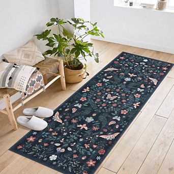 Area Rug, Washable Rugs, Print Non-Slip Foldable Floor Carpe for Living Room Bedroom, Modern