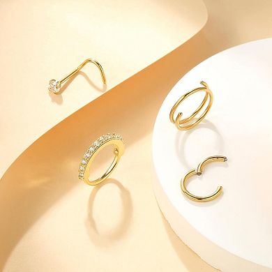 Simple Nose Piercing Set