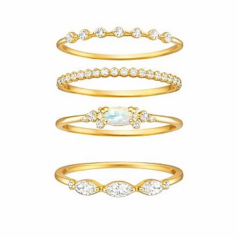 Dainty Stackable Ring Set