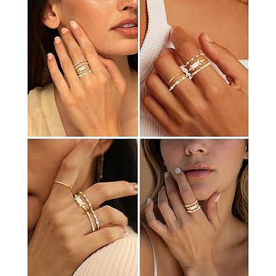 Dainty Stackable Ring Set