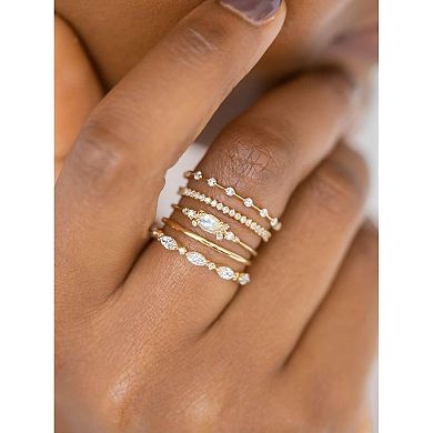 Dainty Stackable Ring Set