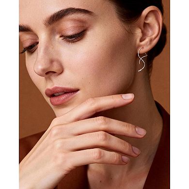 Spiral Drop Dangle Earrings