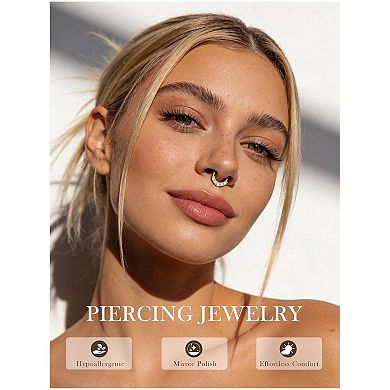 Daith Septum Jewelry for Nose Piercing