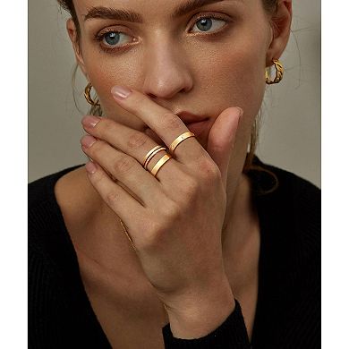 Dainty CZ Stackable Ring Set