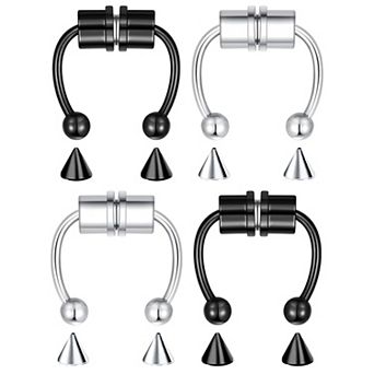 Faux Nose Hoop Set