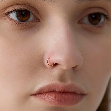 Small Nose Hoop for Piercing