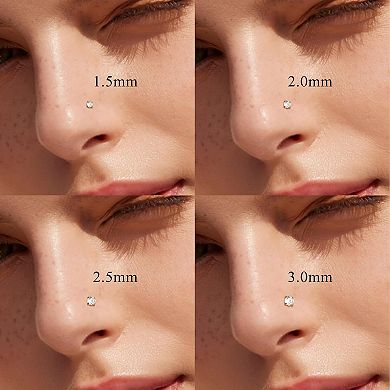 Steel Nose Piercing Set