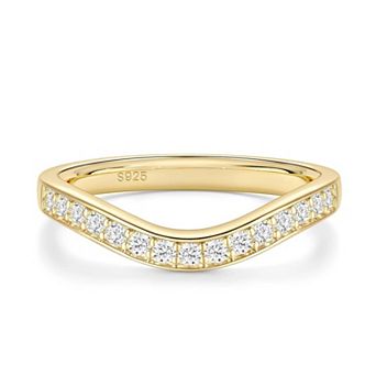 Curved Eternity Ring for Women