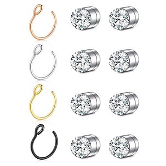 Magnetic Septum & Nose Stud Piercings