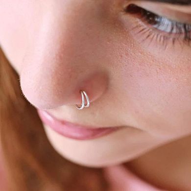 Stainless Steel Nose Jewelry Set