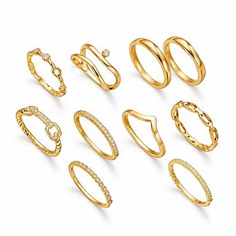 Stackable Engagement Rings for Women