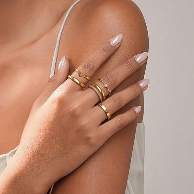 Stackable Engagement Rings for Women