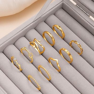 Stackable Engagement Rings for Women