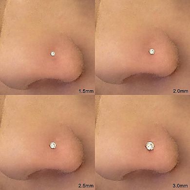 Hypoallergenic Stainless Steel Nose Studs