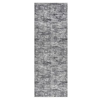 GlowSol Plain Texture Area Rug Ultra Thin Washable Non Slip Rug for Modern Living Room Bedroom