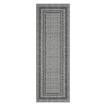 GlowSol Modern Geometric Machine Washable Low Pile Non Slip Area Rug for Bedroom Kitchen Dining Room
