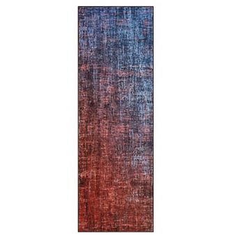 GlowSol Abstract Area Rug Non Slip Machine Washable Pet Friendly Rug for Living Room Bedroom Dining