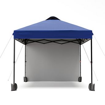 10x10FT Pop Up Canopy Tent Heavy Duty Outdoor Gazebo, Removable Sidewall, Adjustable Height