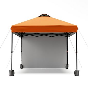 10x10FT Pop Up Canopy Tent Heavy Duty Outdoor Gazebo, Removable Sidewall, Adjustable Height