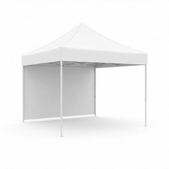 10x10FT Pop Up Canopy Tent Heavy Duty Outdoor Gazebo, Removable Sidewall, Adjustable Height
