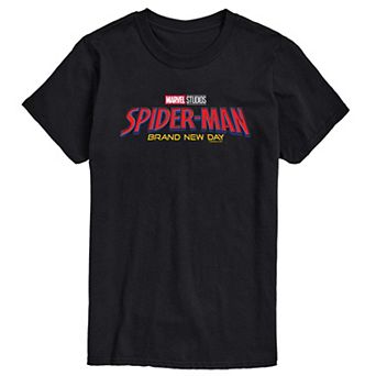 Men's Spider-Man Brand New Day Logo Graphic Tee