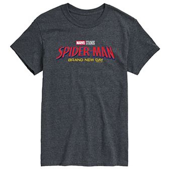 Men's Spider-Man Brand New Day Logo Graphic Tee