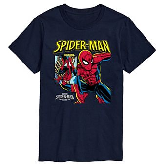 Men's Spider-Man Brand New Day Comic Cover Graphic Tee