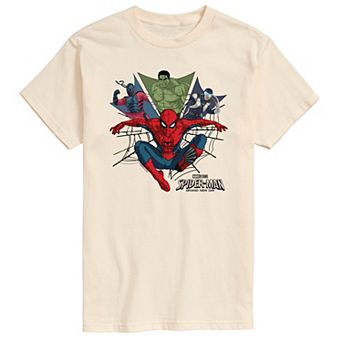 Men's Spider-Man Brand New Day Collage Graphic Tee